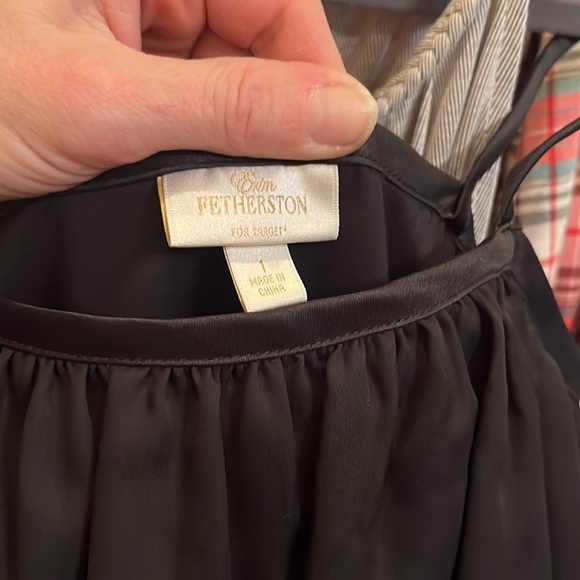 NWOT Black Layered Ruffle Dress from Erin Fetherston for Target, Size 1. - Picture 3 of 6